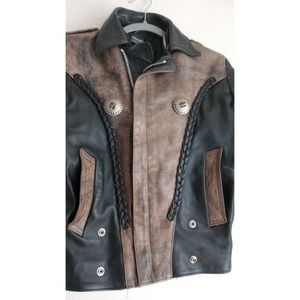 Women's Leather Riding Jacket Size Small (36)